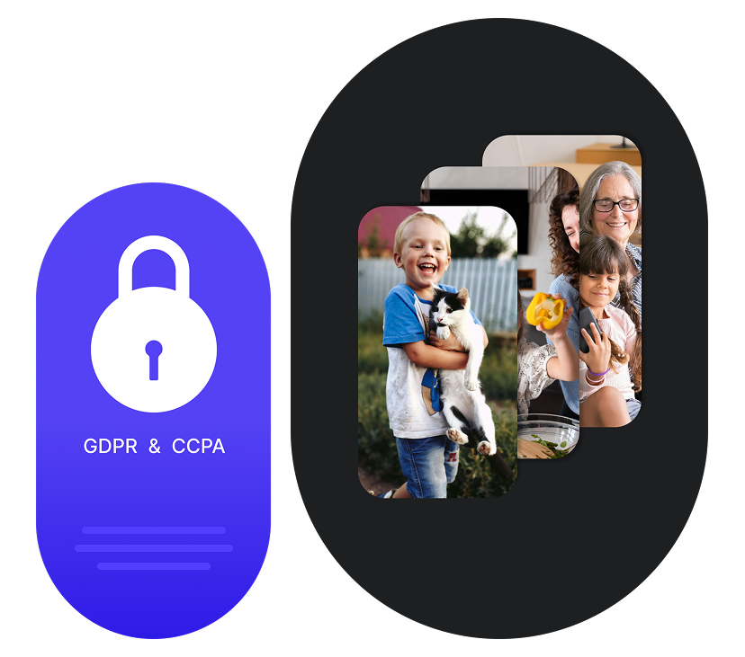 Privacy and security feature illustration